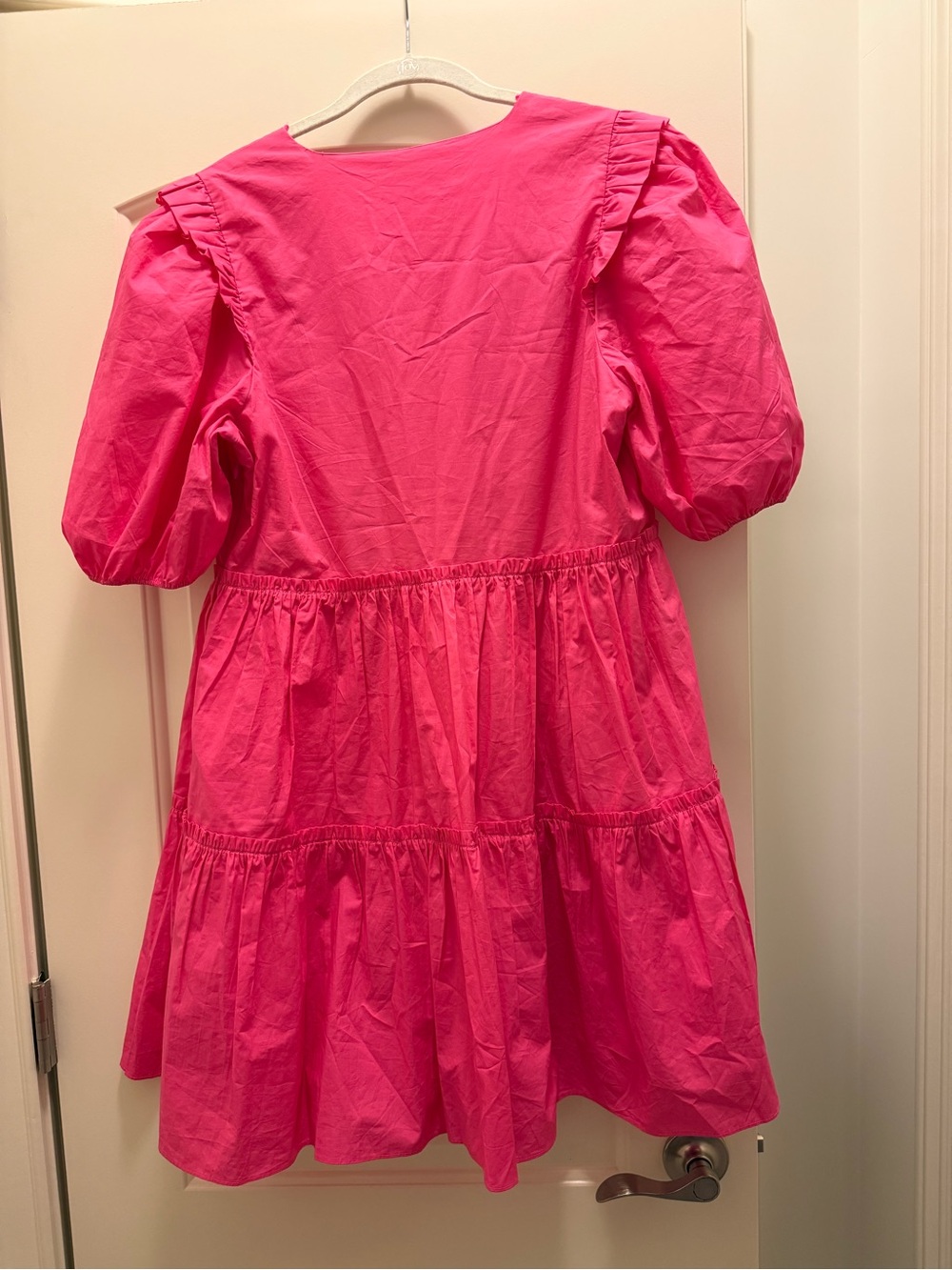 Tuckernuck Hyacinth House Fuchsia Pascale Mini Dress LARGE pink - Picture 5 of 5